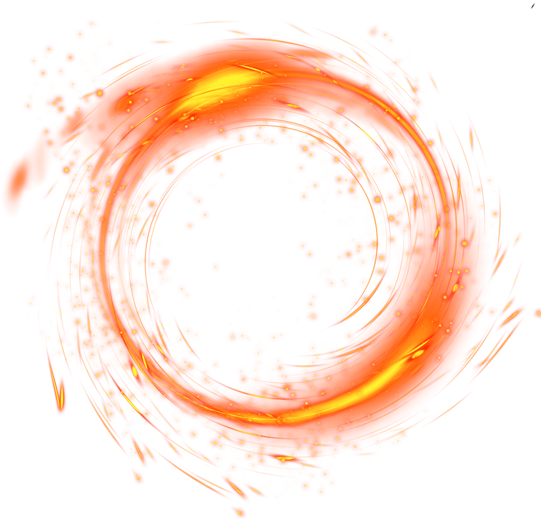 Glowing Fire Circle