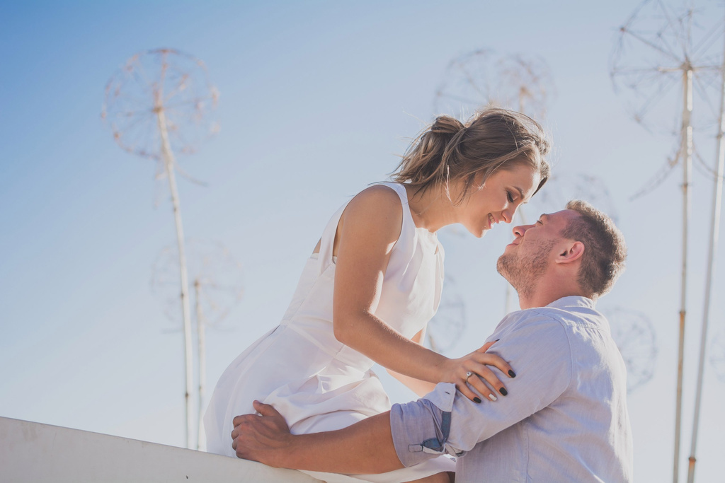 Romantic Couple Outdoors