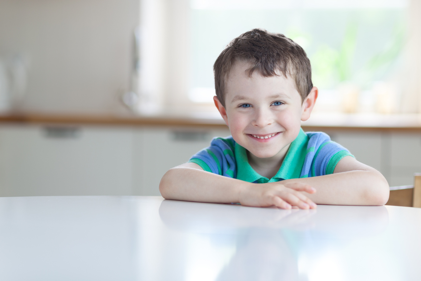 portrait of 5 years old boy