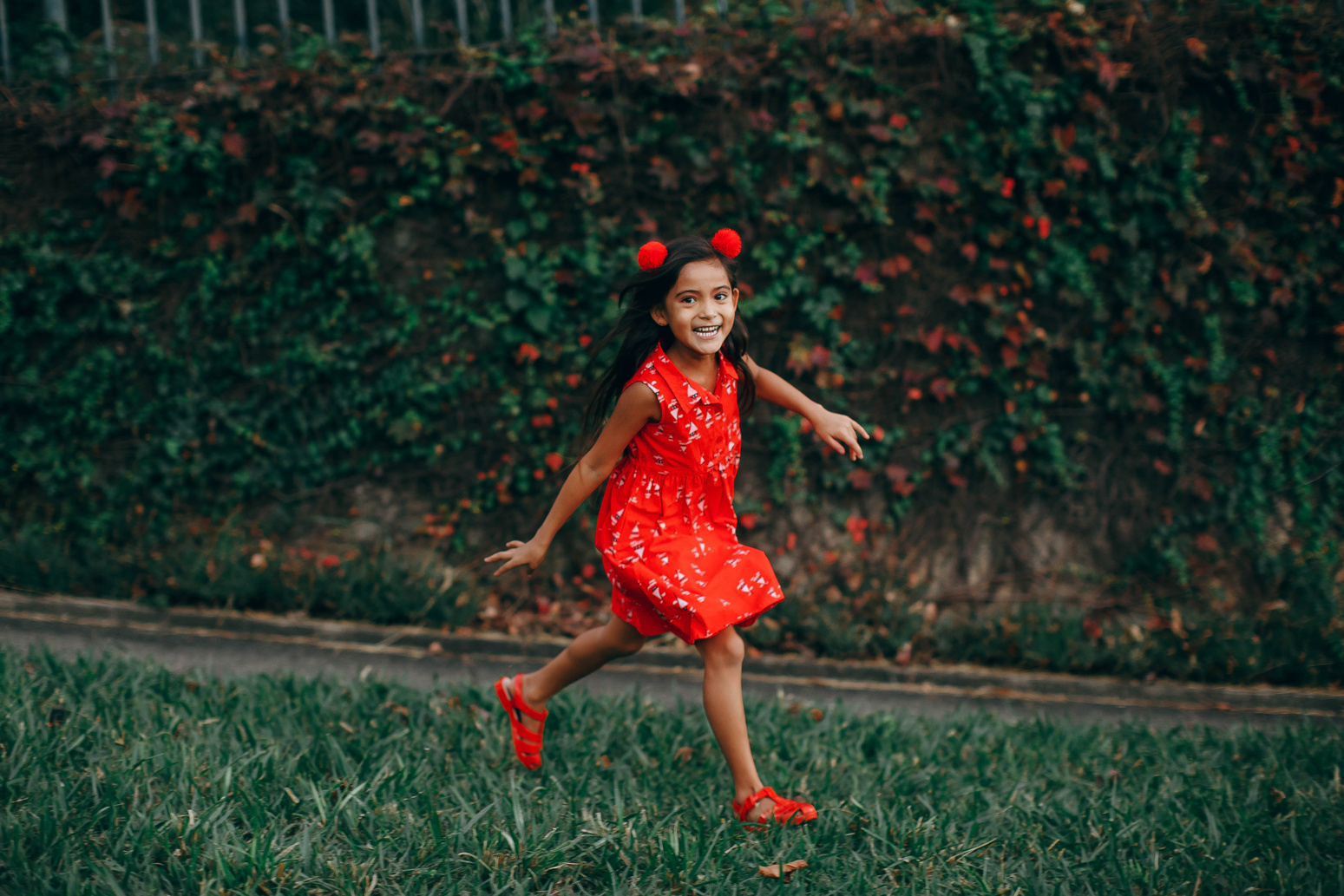 Little Girl Walking