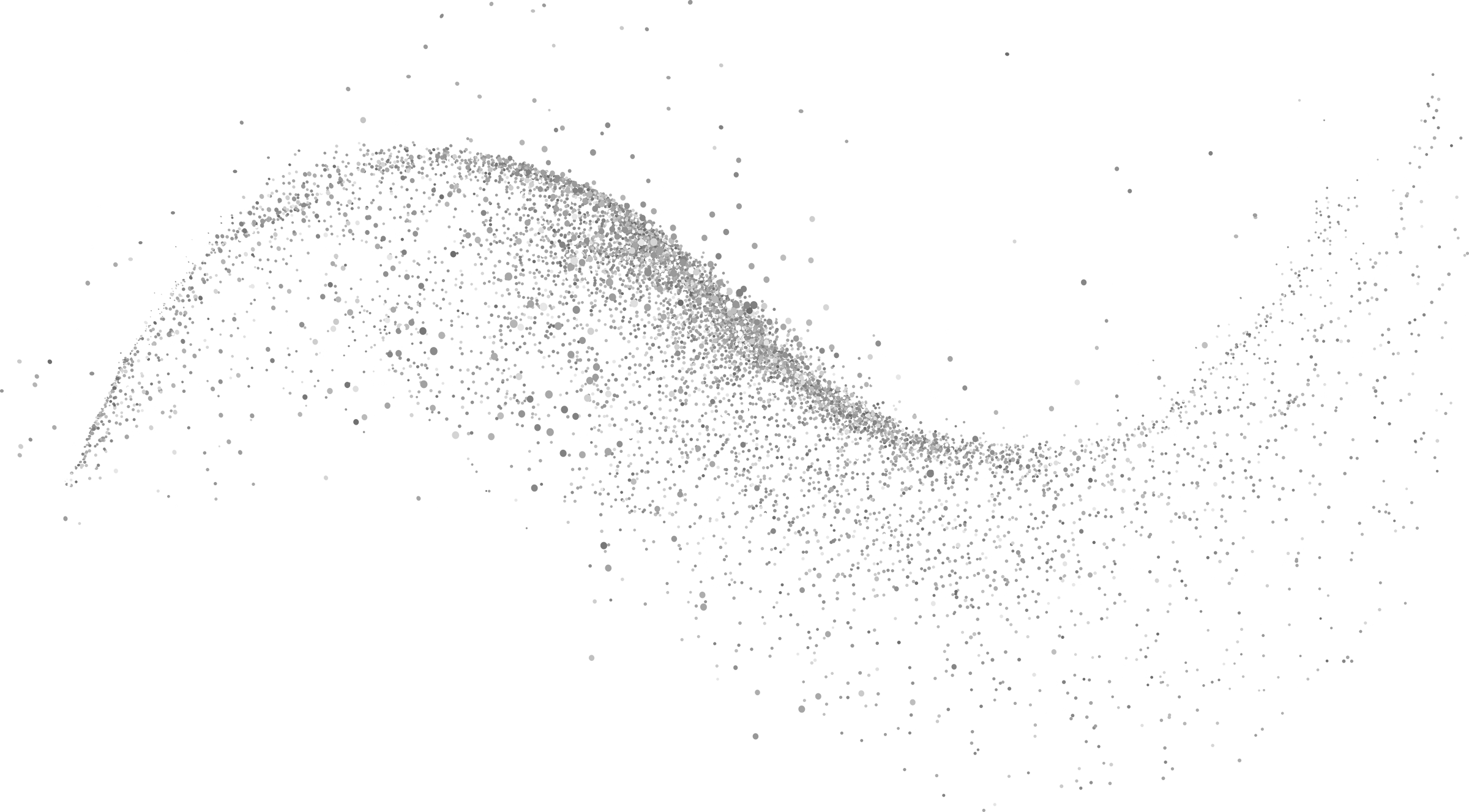 Silver White Glitter